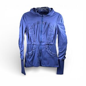 Lululemon Dance Studio Reversible Jacket in Purple Blueish Size 10